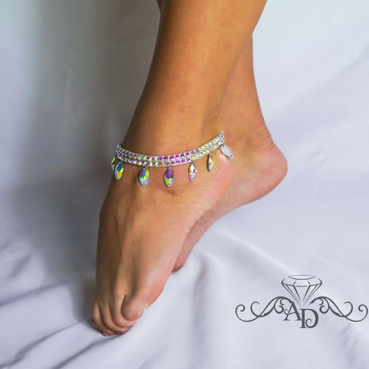 Handmade Dance Anklet with Sparkle