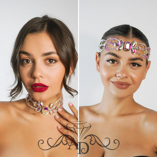 Sparkling Rhinestone Forehead Jewelry - Harmonie