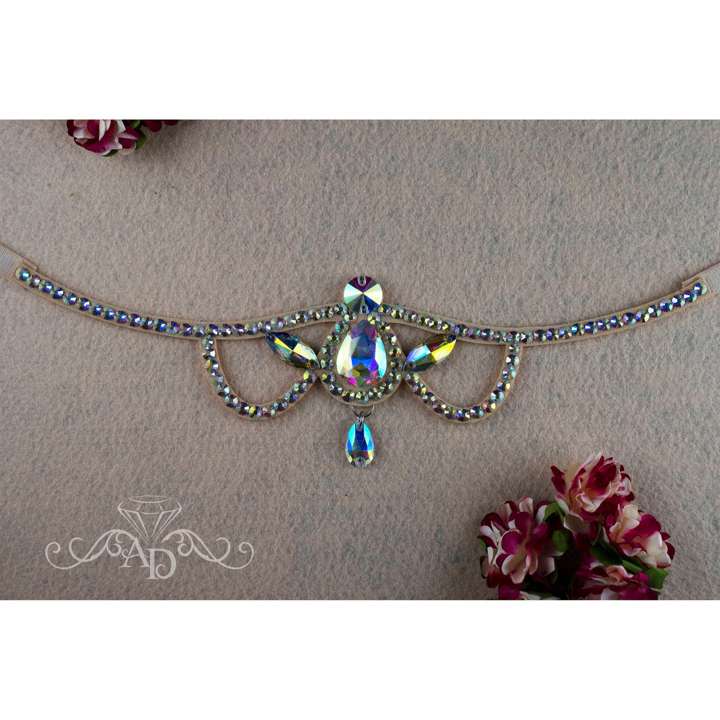 Rhinestone Dance Headband – Shayna
