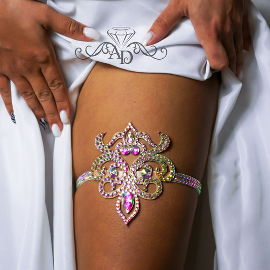 Crystal Thigh Garter - Elis