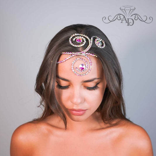 Elegant Wire Tiara for Belly Dance - Dorothy