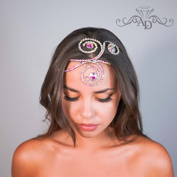 Elegant Wire Tiara for Belly Dance - Dorothy