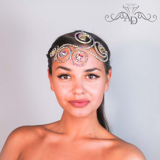 Sparkling Wire Headpiece for Show & Party - Tetiana