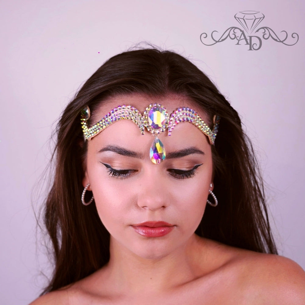 Rhinestone Hair Jewelry - Nadia