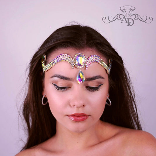 Rhinestone Hair Jewelry - Nadia