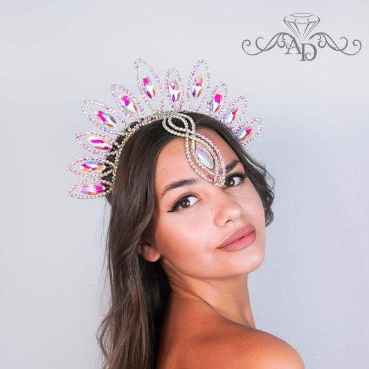 Wire Frame Crown for Glamorous Dance Looks - Forest Fairy