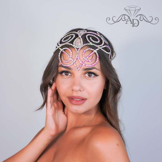 Lightweight Wire Diadem for Party Outfits - Abigail