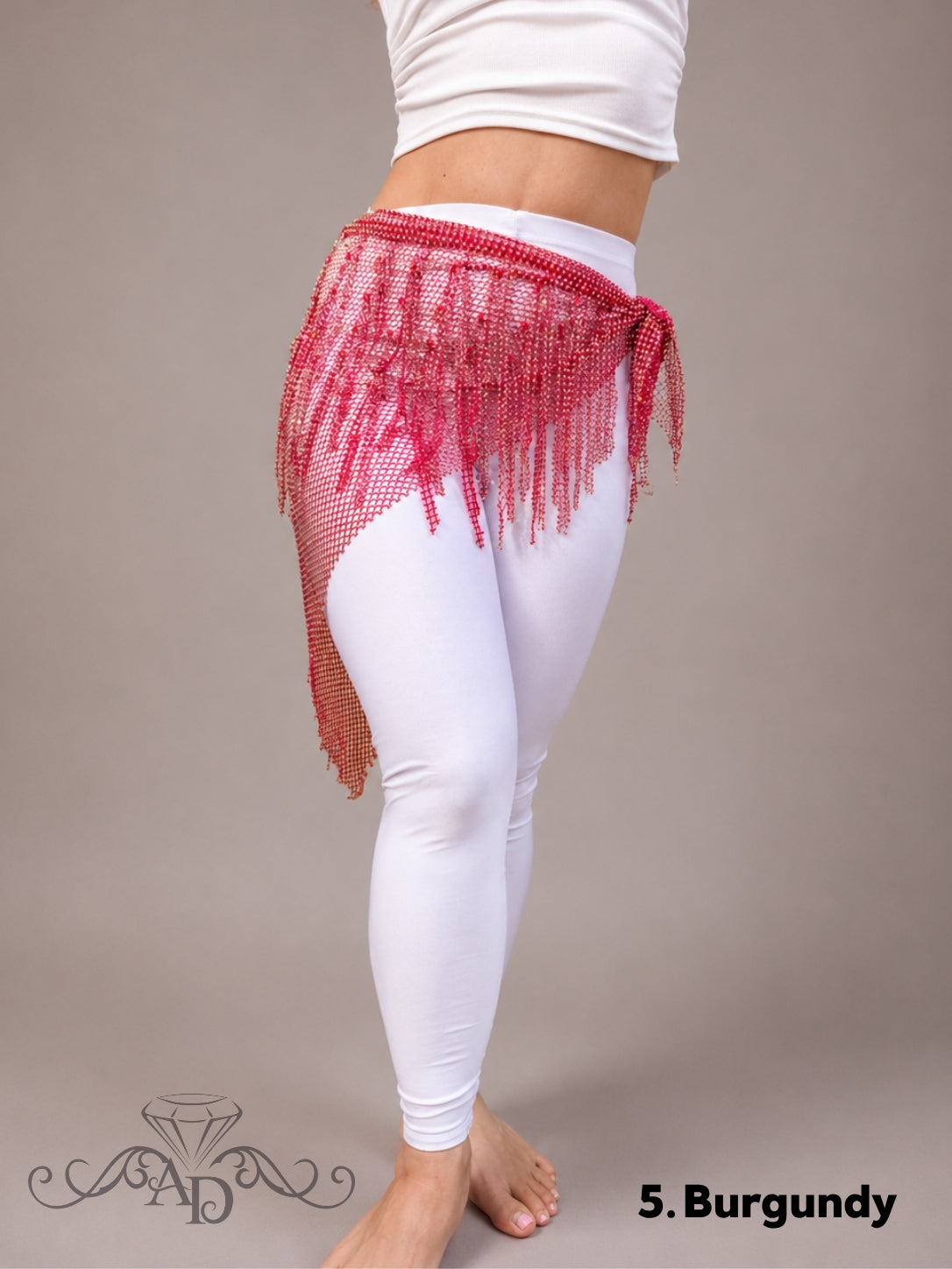 Belly Dance Diamond Hip Scarf