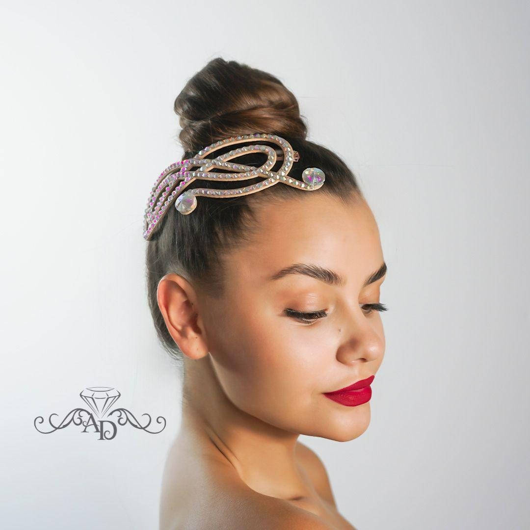 Lightweight Rhinestone Headpiece - Irene
