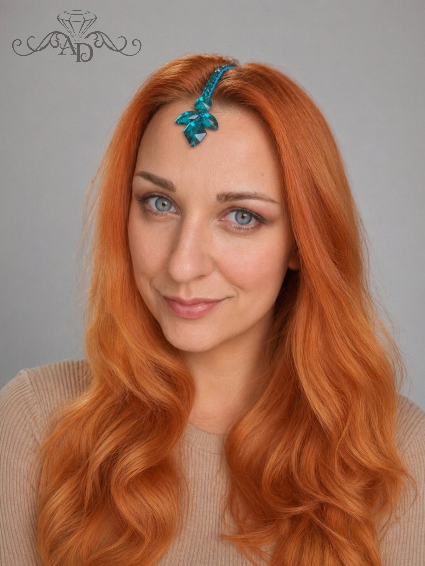 Custom Color Rhinestone Hair Accessory