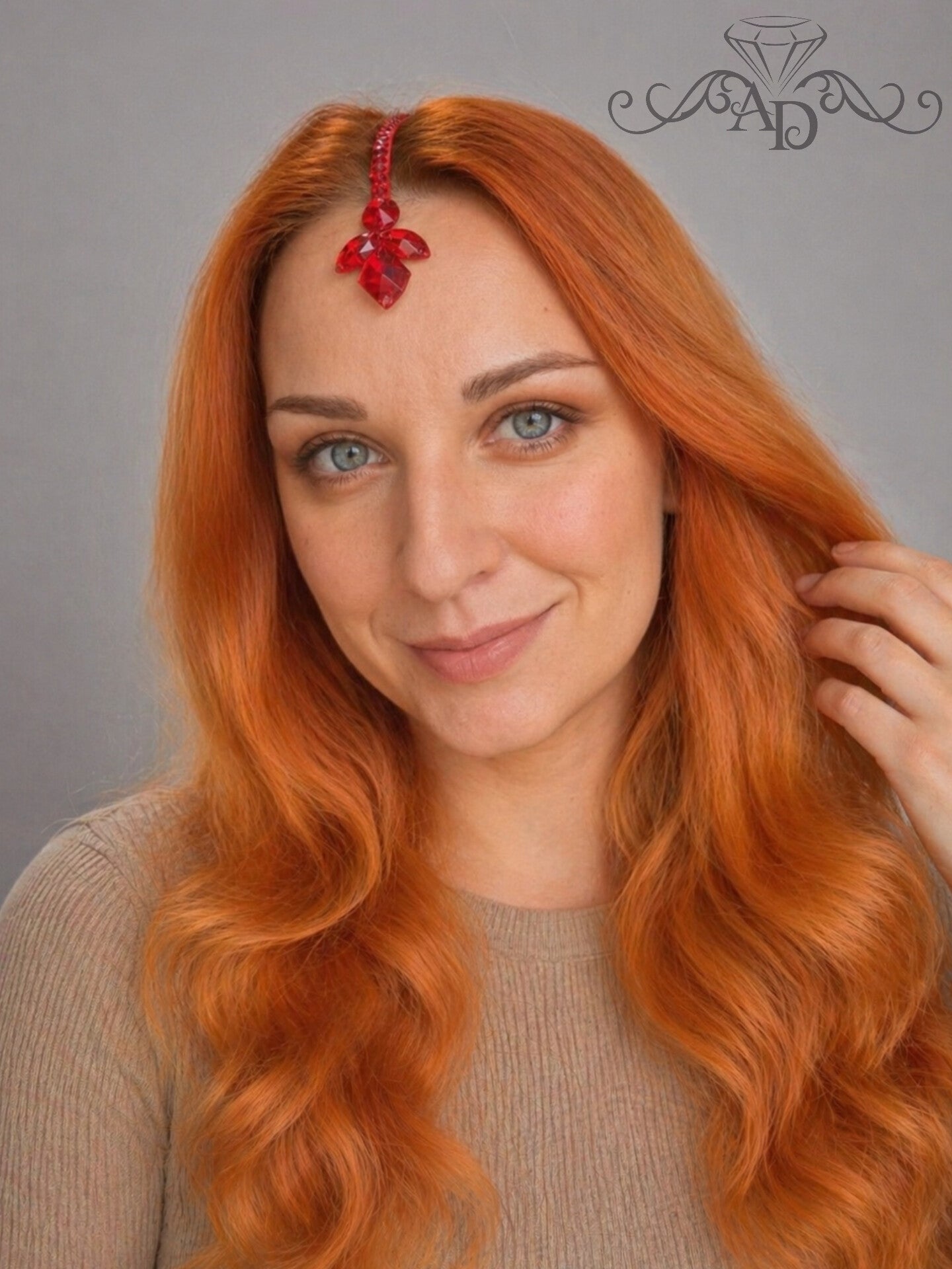 Custom Color Rhinestone Hair Accessory