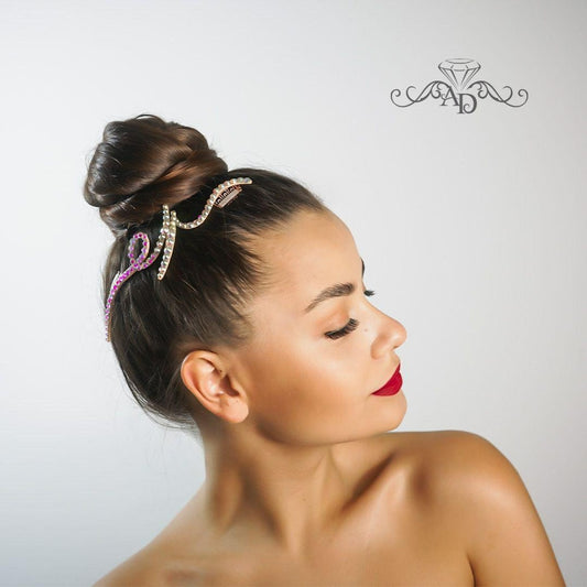 Secure Fit Rhinestone Hairpiece - Ivy
