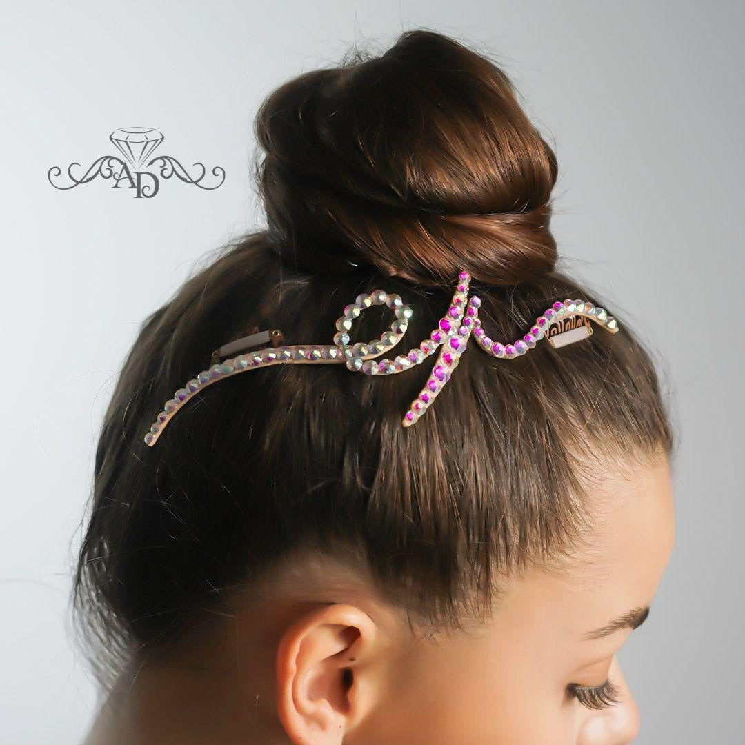 Secure Fit Rhinestone Hairpiece - Ivy