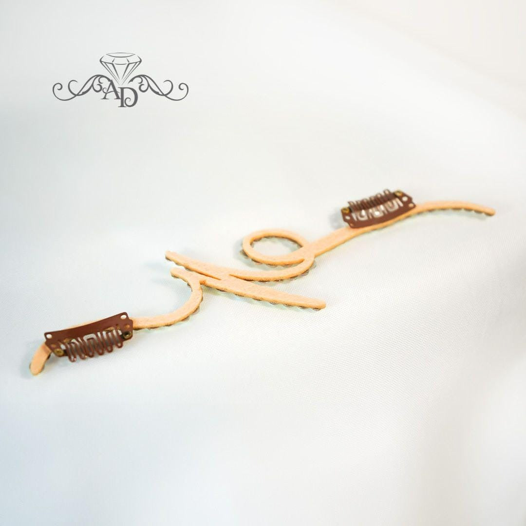 Secure Fit Rhinestone Hairpiece - Ivy