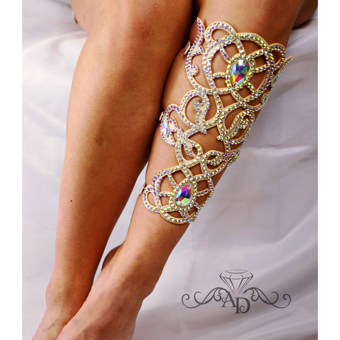 Performance Crystal Leg Bracelet - Erida
