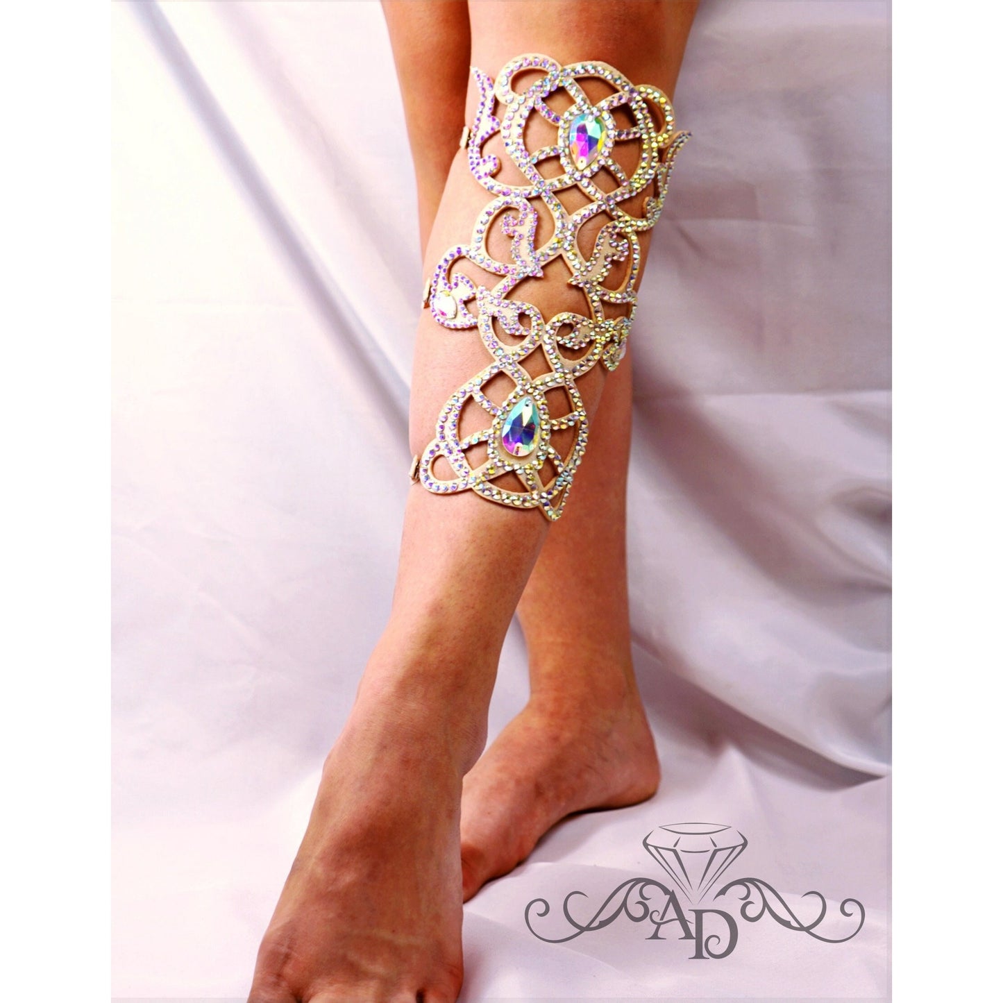 Performance Crystal Leg Bracelet - Erida