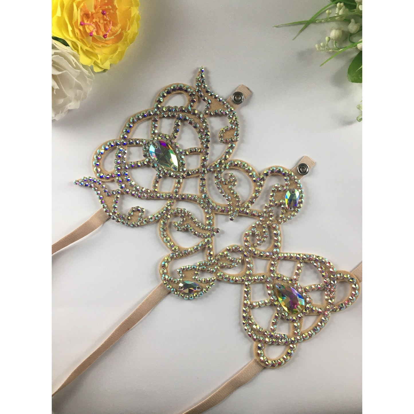 Performance Crystal Leg Bracelet - Erida