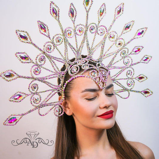 Luxurious Wire Crown Accessory - Elenia