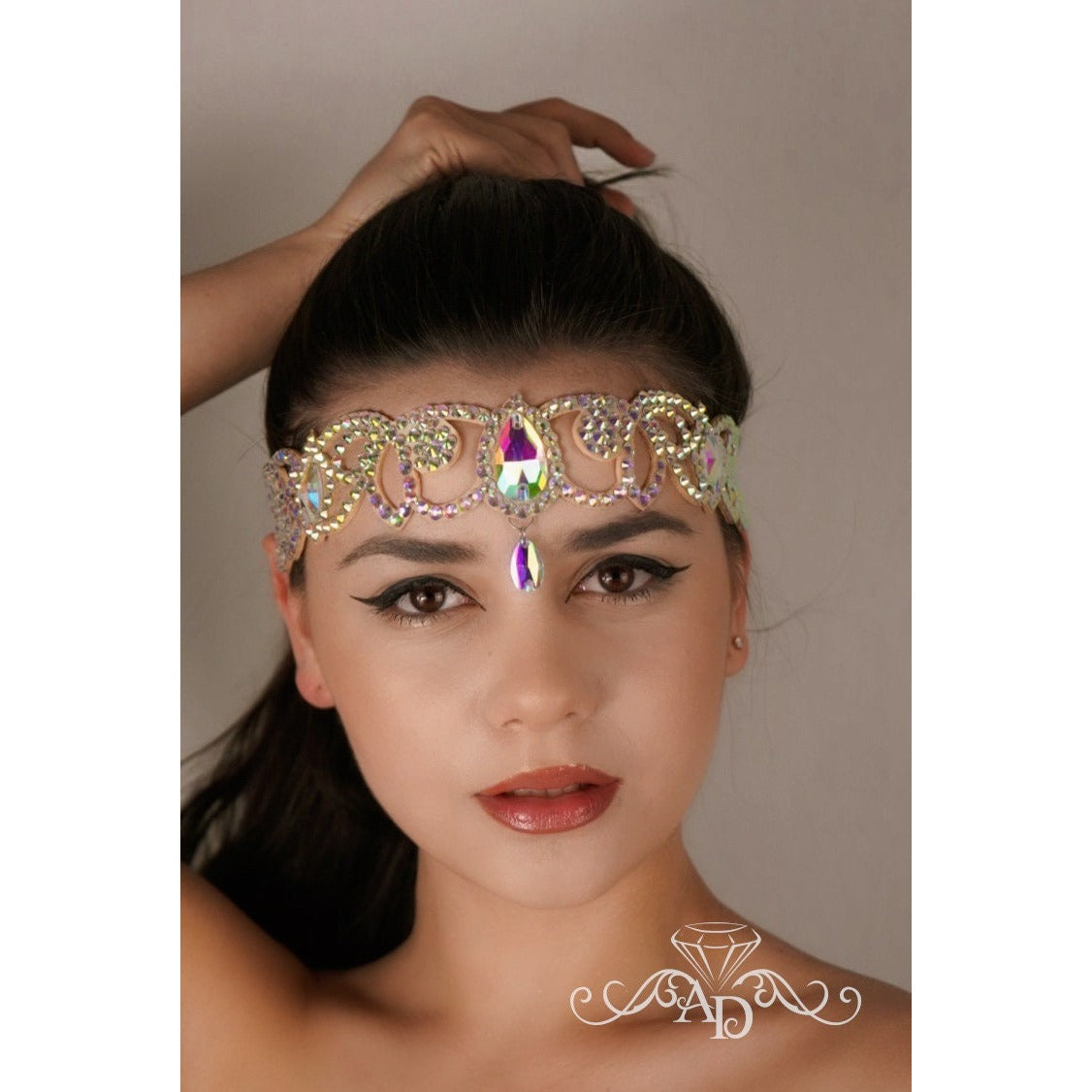 Crystal Rhinestone Forehead Jewelry - Hayal