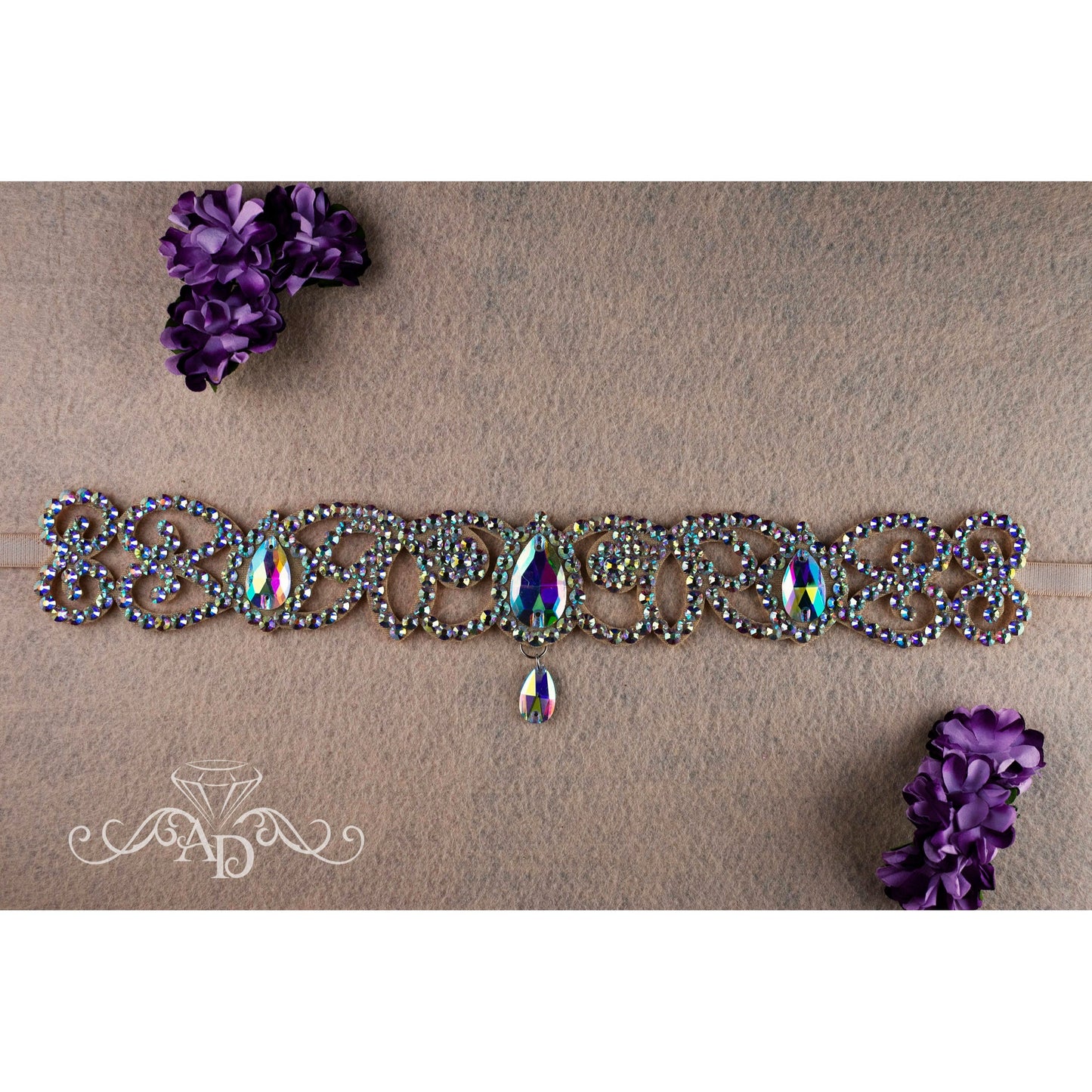 Crystal Rhinestone Forehead Jewelry - Hayal