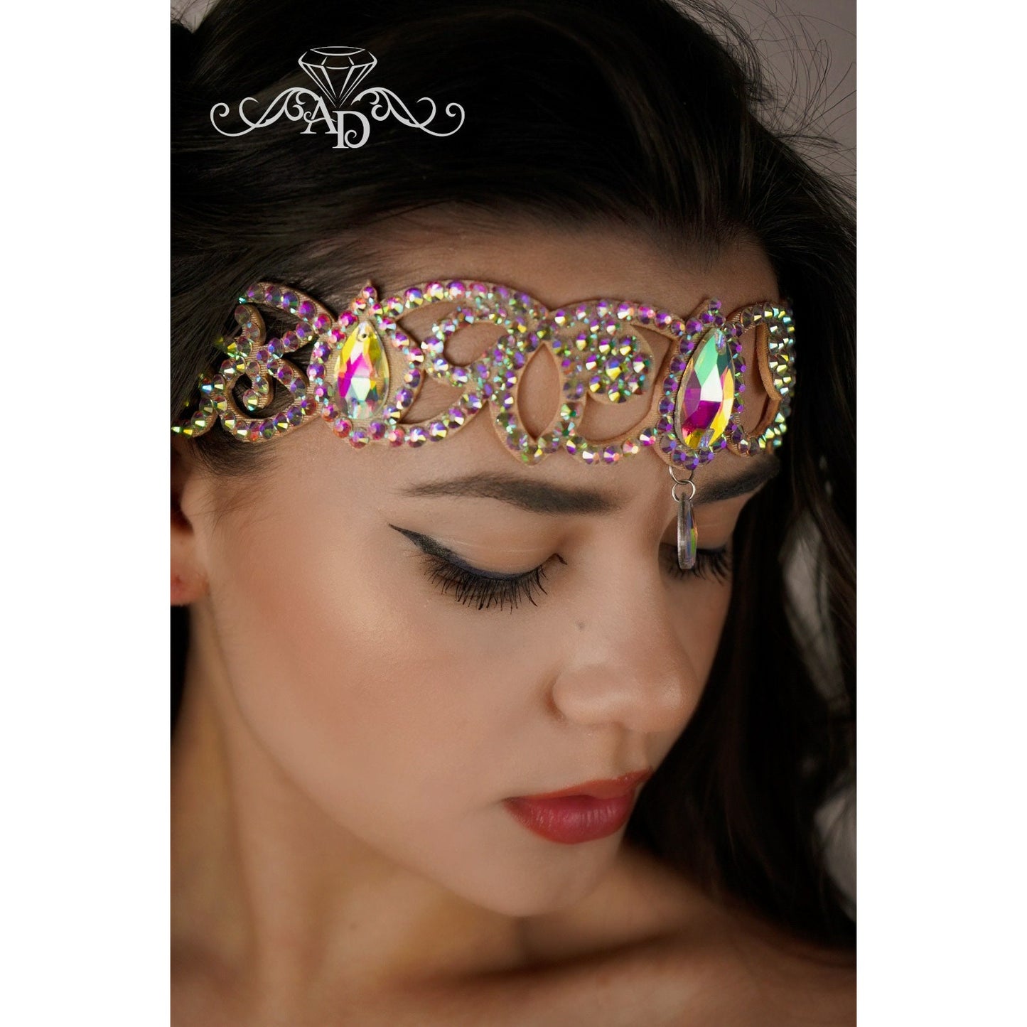 Crystal Rhinestone Forehead Jewelry - Hayal