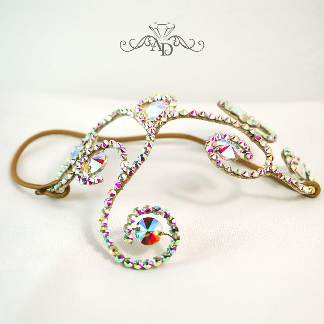 Elegant Wire Tiara for Dance Performances - Jacqueline