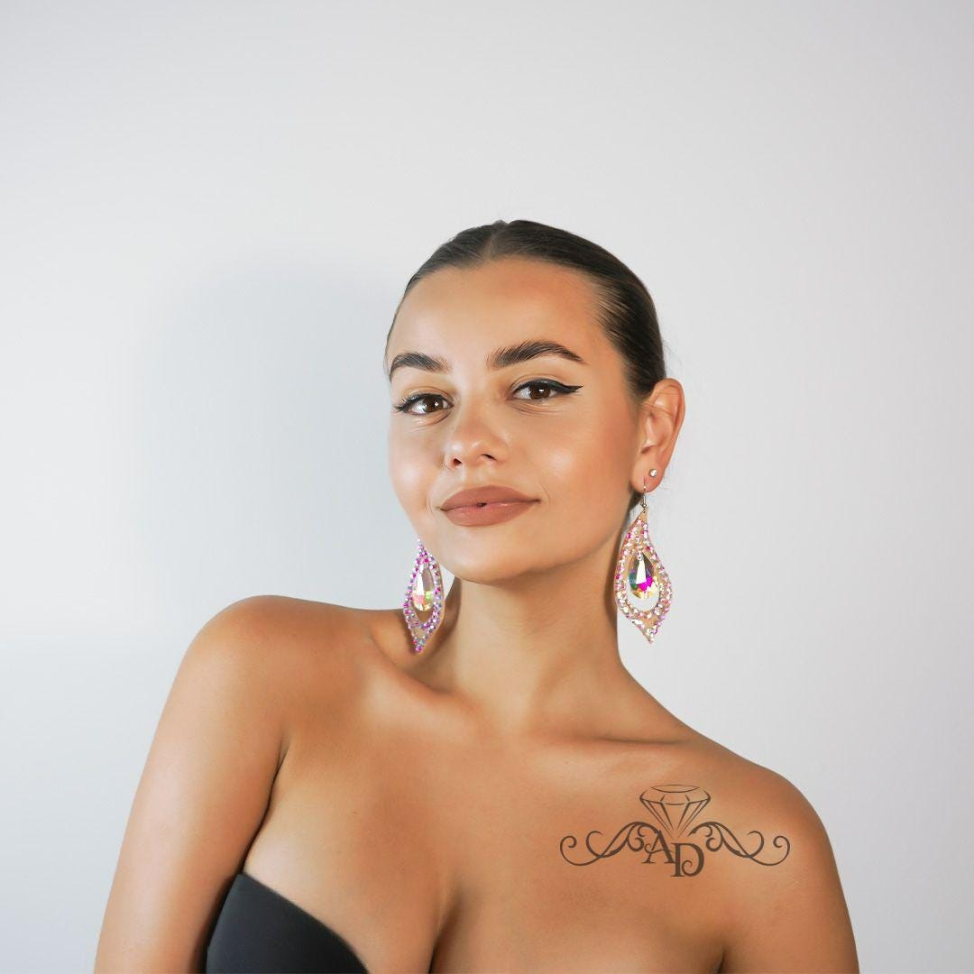 Show Crystal Earrings - Victoria