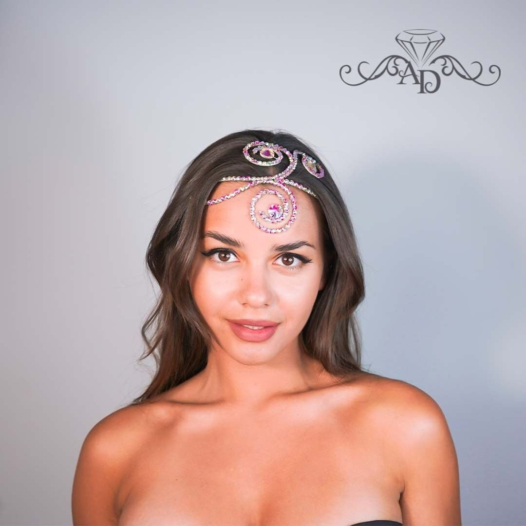 Elegant Wire Tiara for Belly Dance - Dorothy
