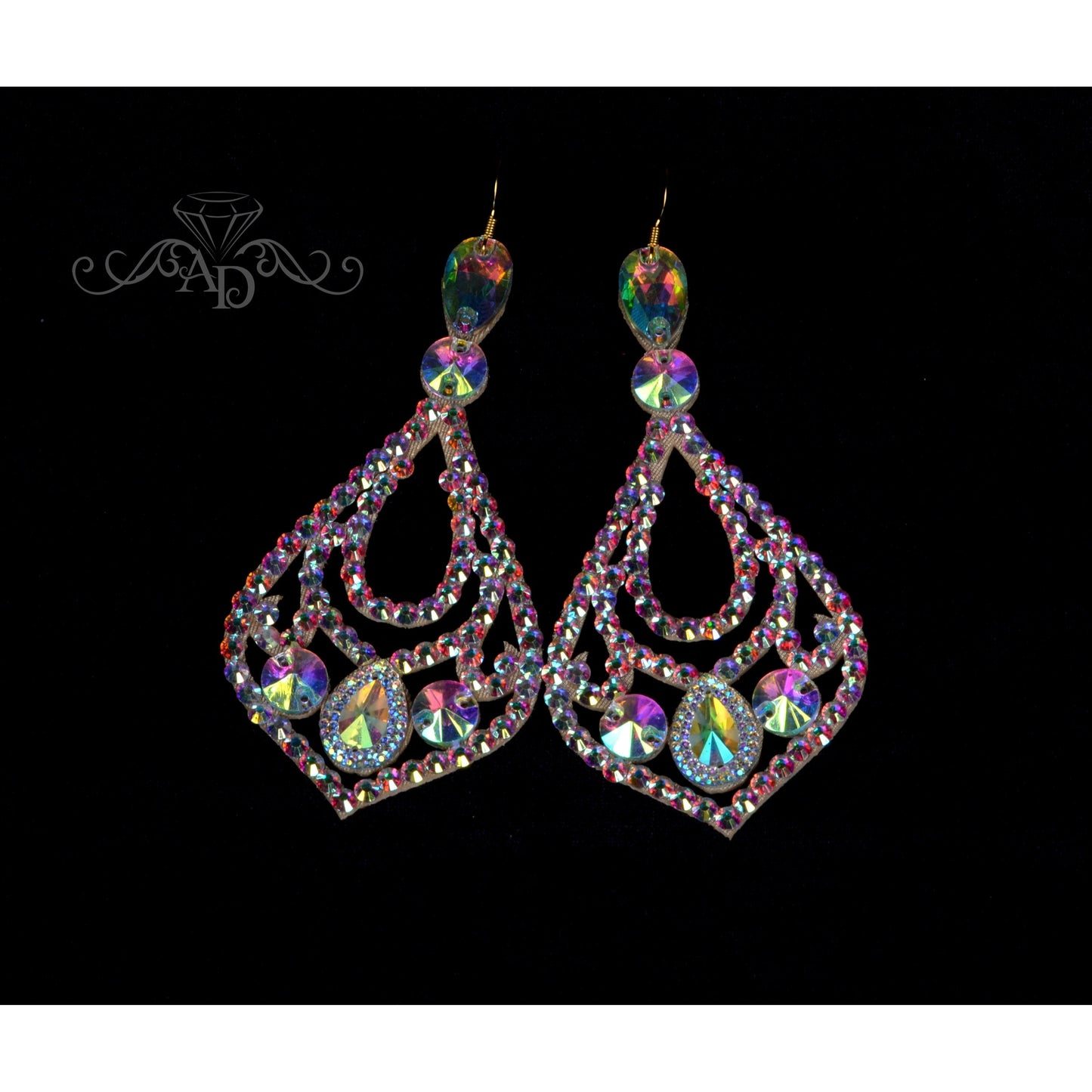 Eye-Catching Crystal Earrings - Grace