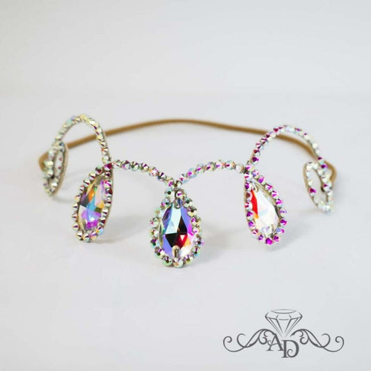 Minimalist Wire Dance Tiara - Monica