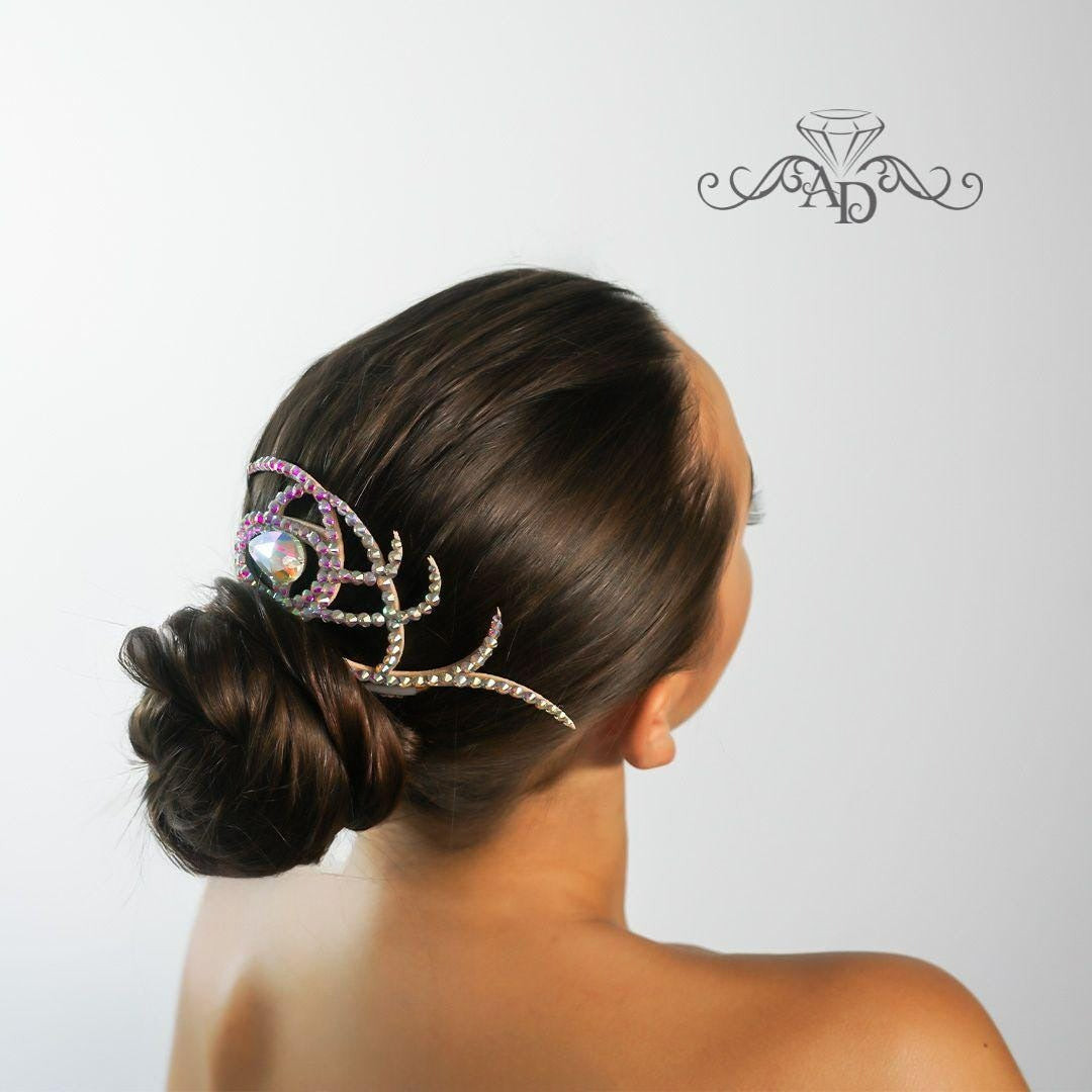 Crystal Performance Hair Adornment - Crystal Fish