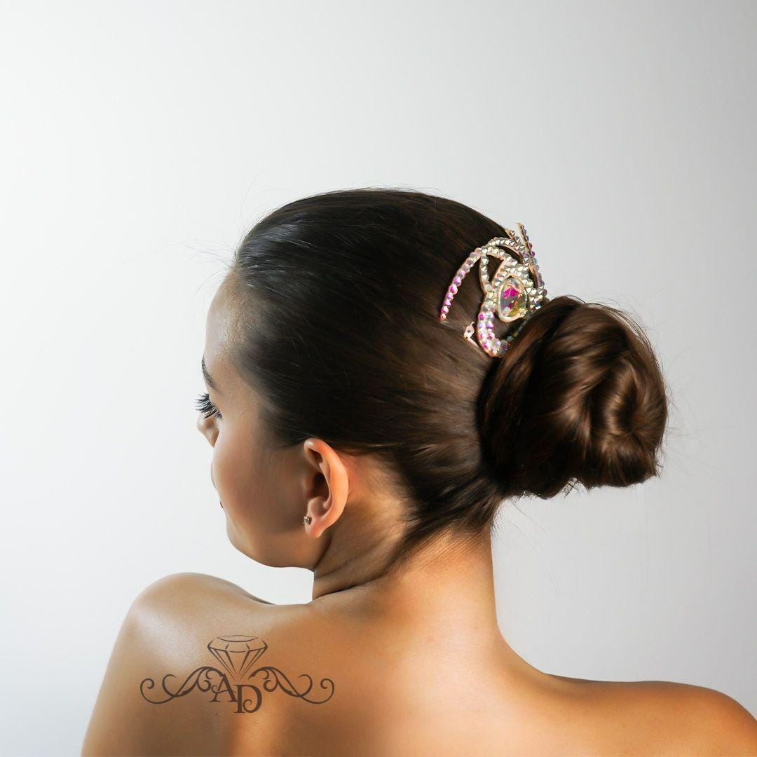 Crystal Performance Hair Adornment - Crystal Fish