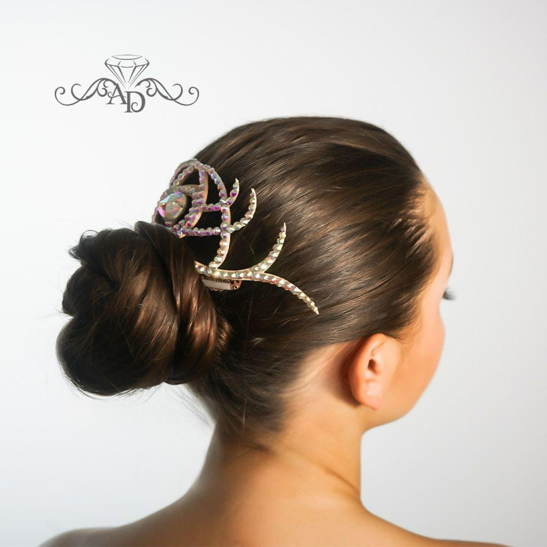 Crystal Performance Hair Adornment - Crystal Fish