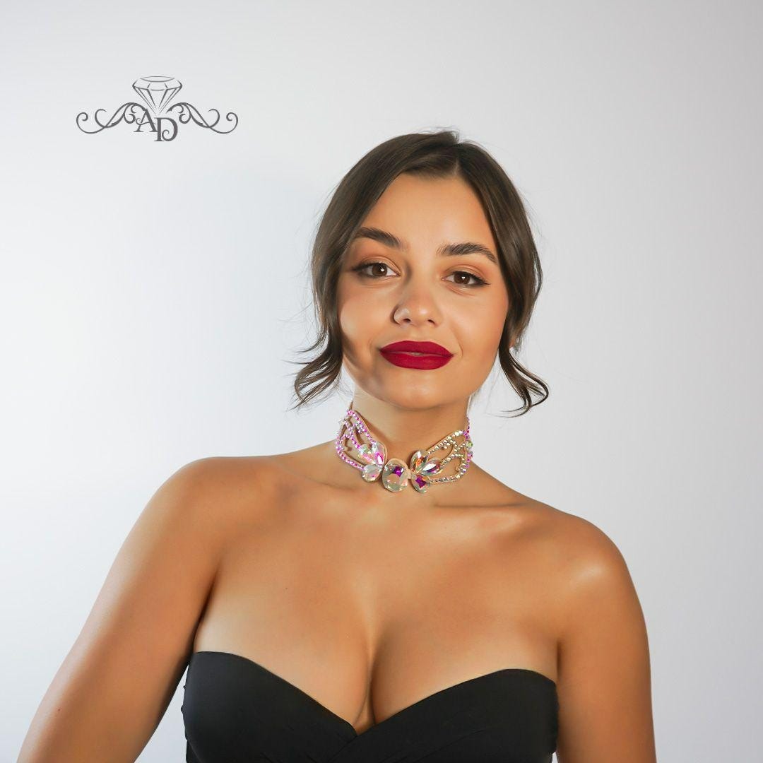 Radiant Choker for Ballroom Queens - Harmonie