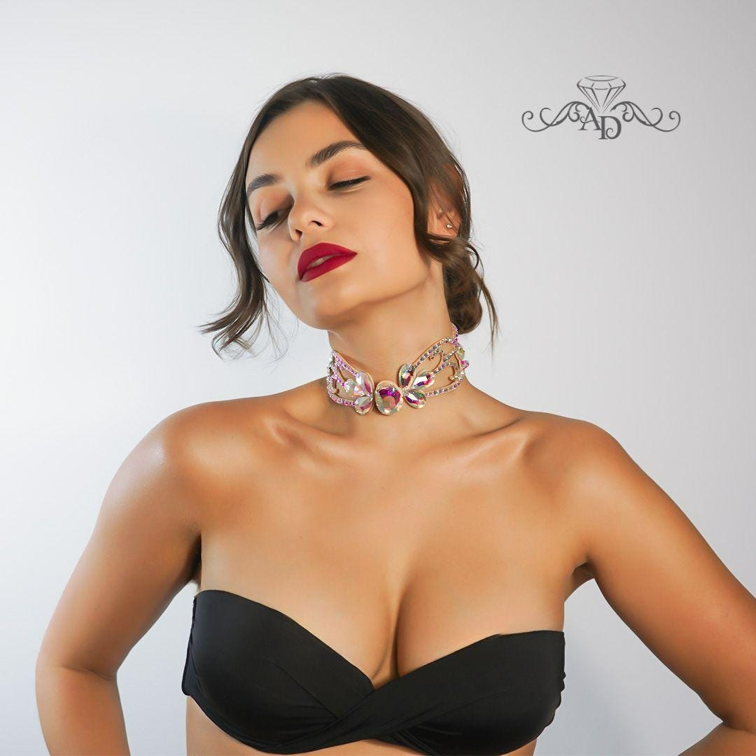 Radiant Choker for Ballroom Queens - Harmonie