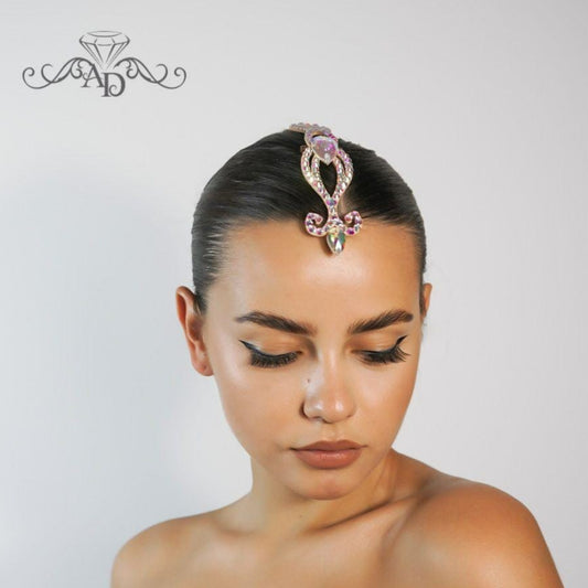 Shimmering Hairpiece for Performances - Odette