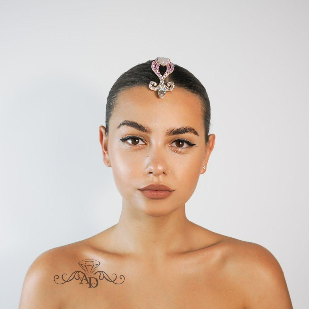 Shimmering Hairpiece for Performances - Odette