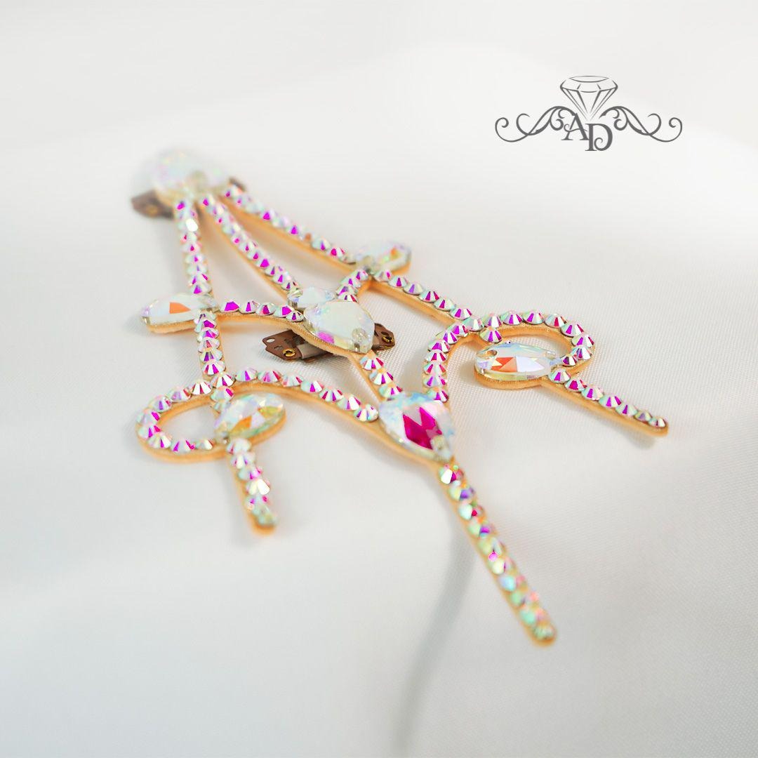 Crystal Dance Hairpiece - Laura