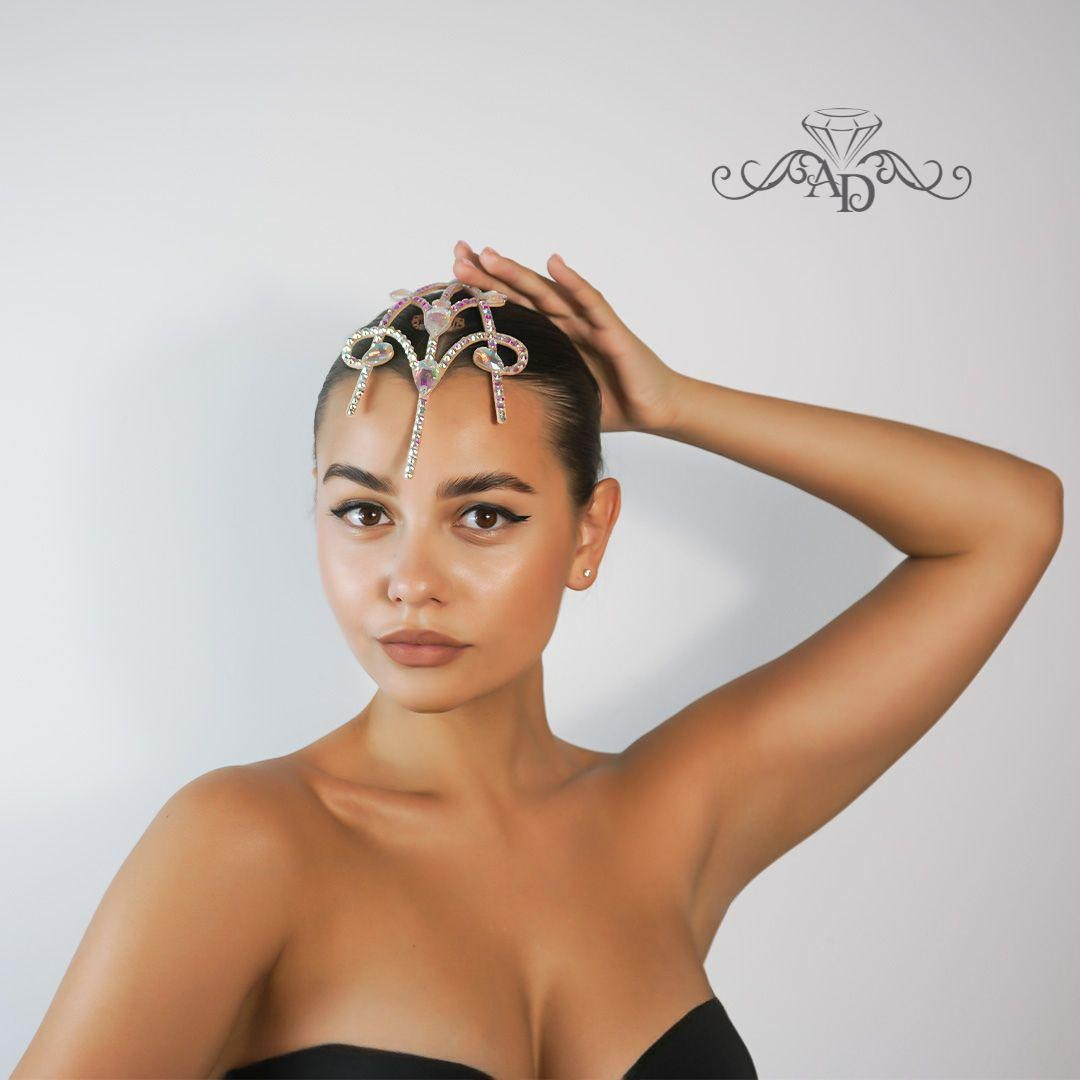Crystal Dance Hairpiece - Laura