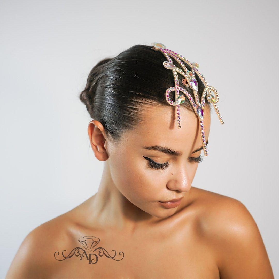 Crystal Dance Hairpiece - Laura
