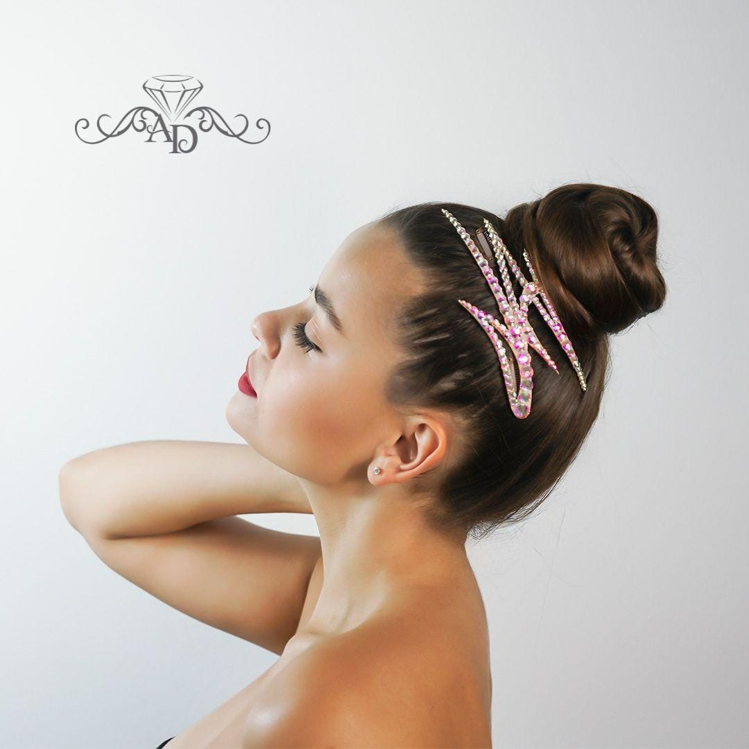 Dancer's Sparkle Hairpiece - Bethany