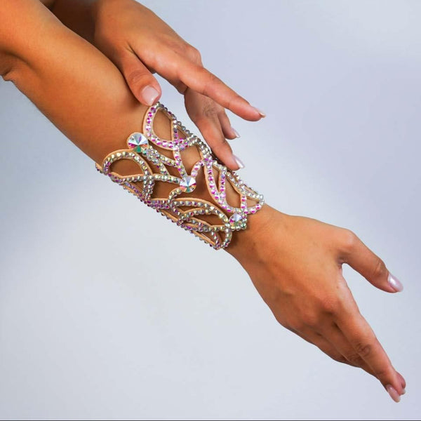 Sparkling Rhinestone Dance Bracelet - Shinning