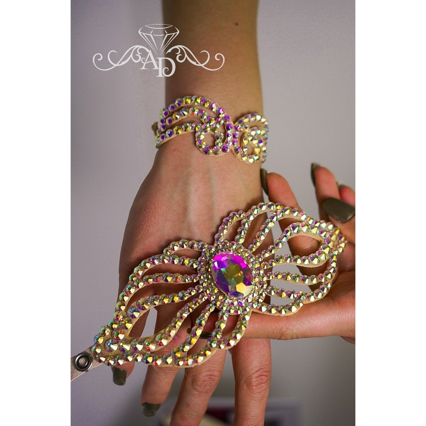 Dancer’s Rhinestone Bracelet – Andrea