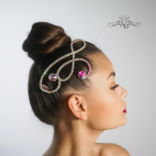 Hair Accessory for Ballroom Competitions -  Vivian