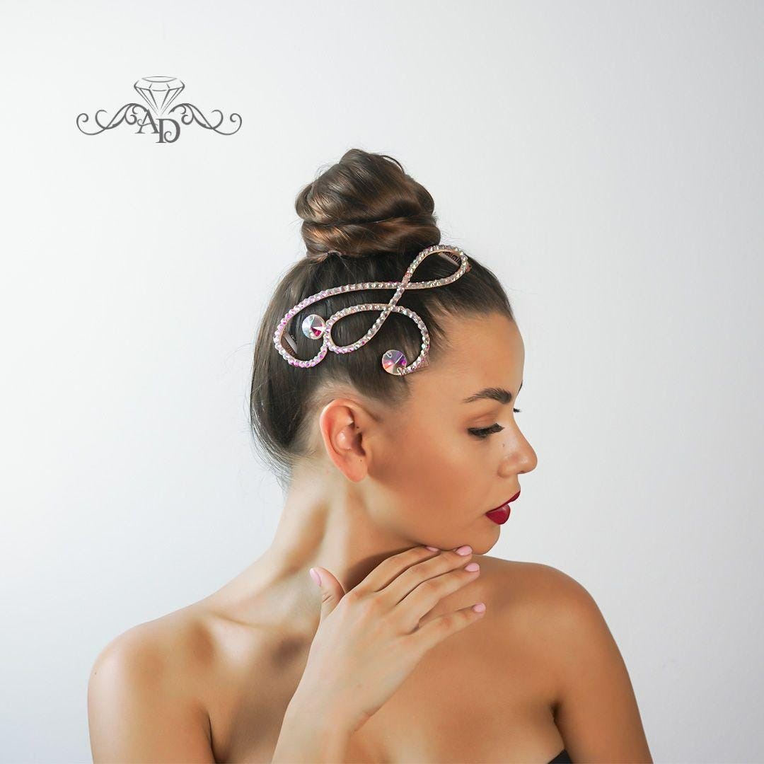 Hair Accessory for Ballroom Competitions -  Vivian