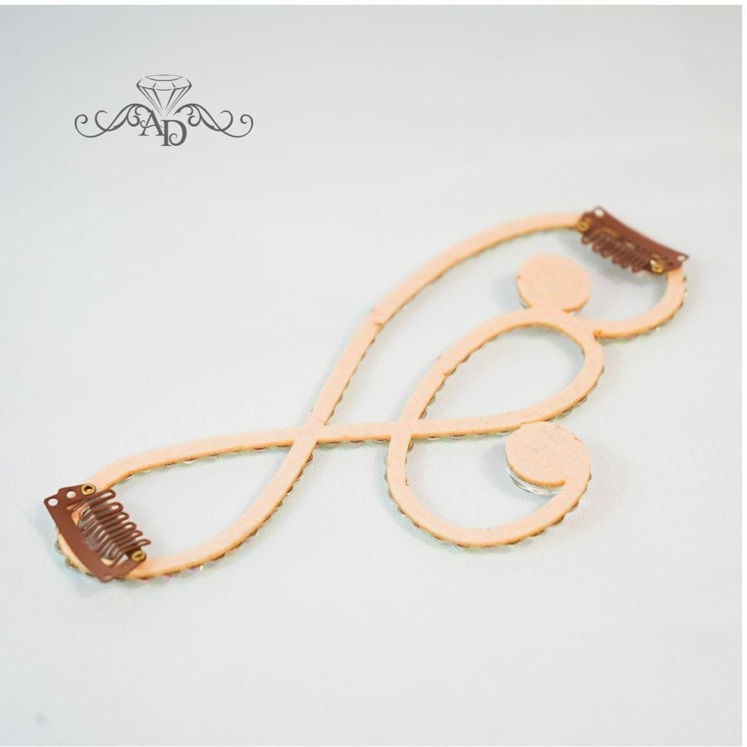 Hair Accessory for Ballroom Competitions -  Vivian